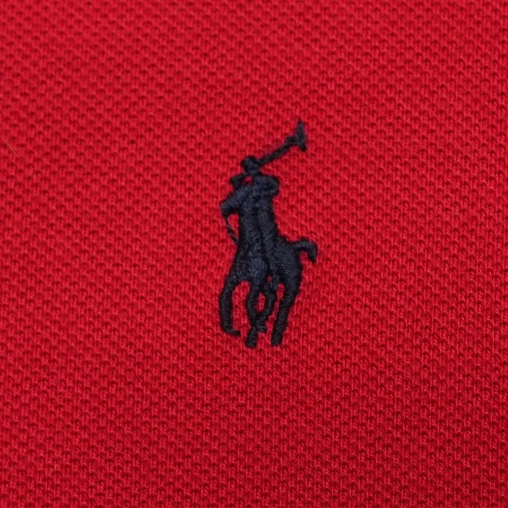 Polo Ralph Lauren Polo Shirt Mens XL Red Short Sleeve Pique Cotton Pony Logo